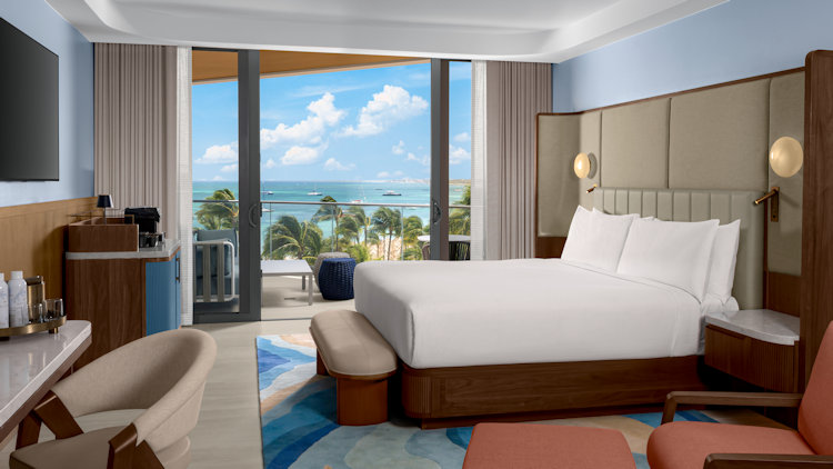 The Westerly King Ocean View Guest Room